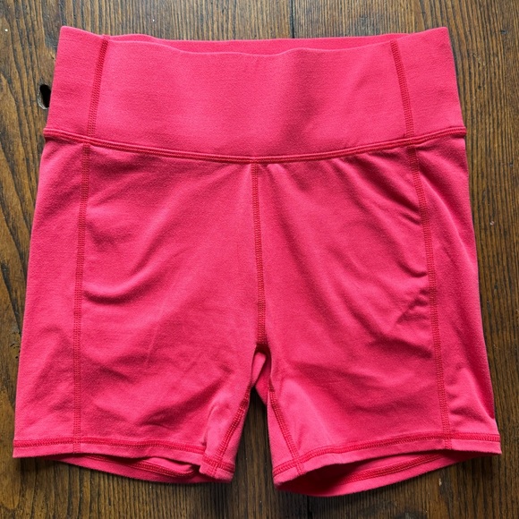 Free People Movement Hang time bike shorts red summer cherry XS running yoga - Picture 3 of 10